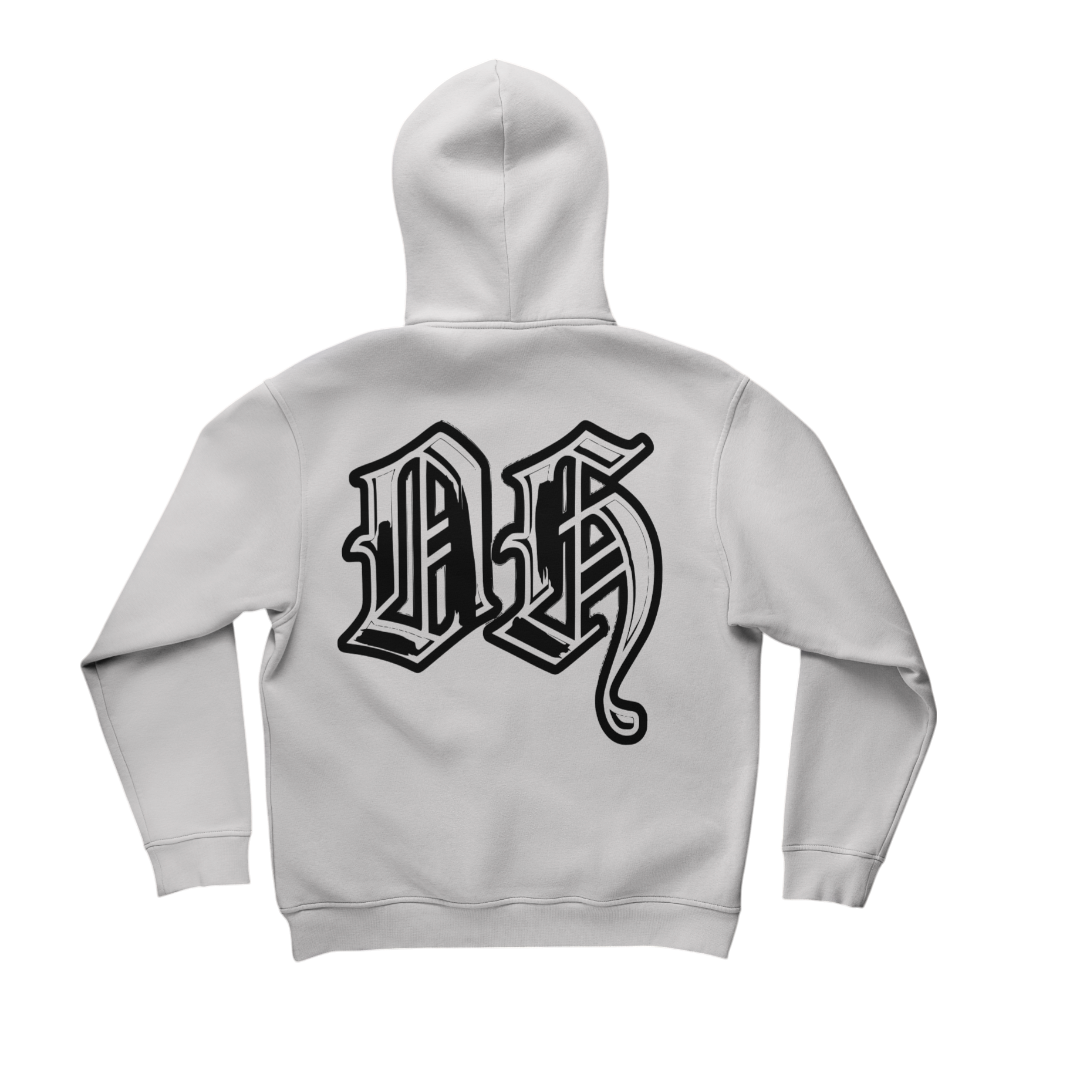 White Roman Hyphic Hoodie